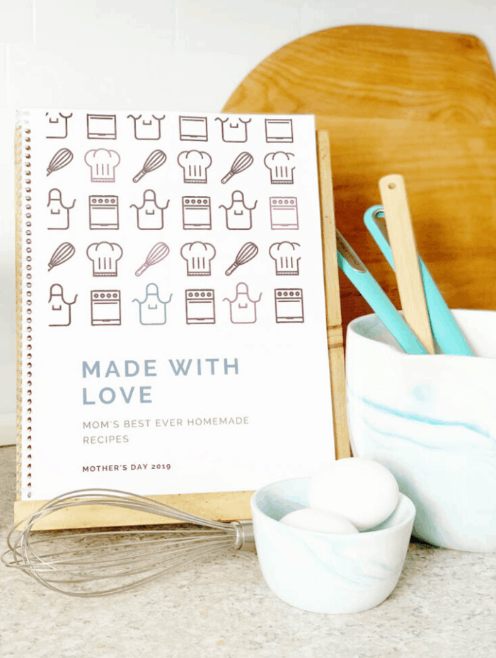 DIY Family Recipe Book with Free Template