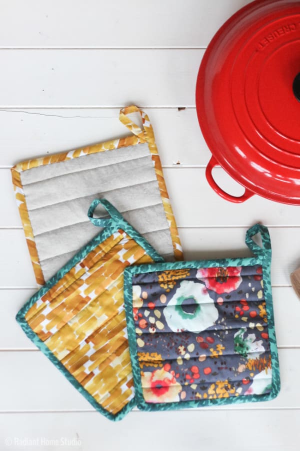 Pot Holders You Can Sew Today! - Tracy Lynn Crafts