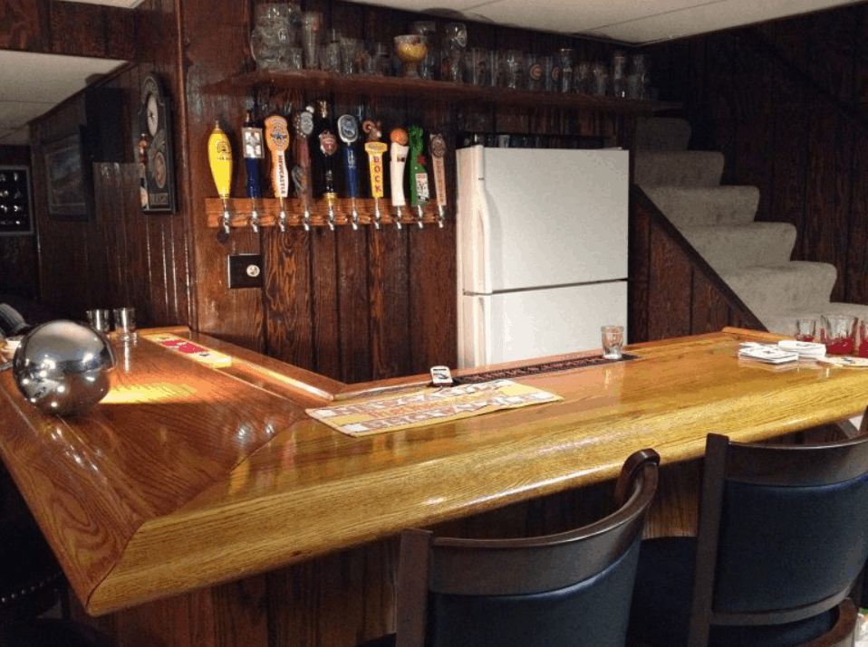 build a bar in your kitchen